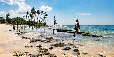 Šrilanka, ribiči, obala
