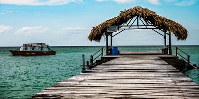 Tobago, PIgeon Point Beach