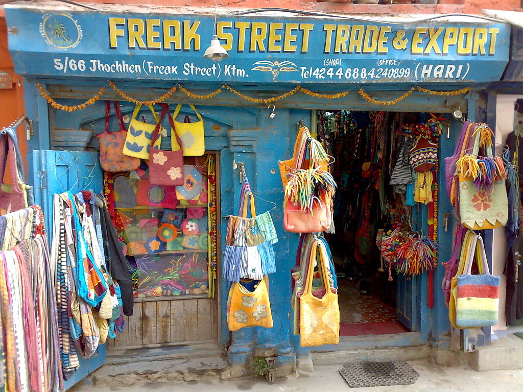 Freak Street, Kathmandu, Nepal