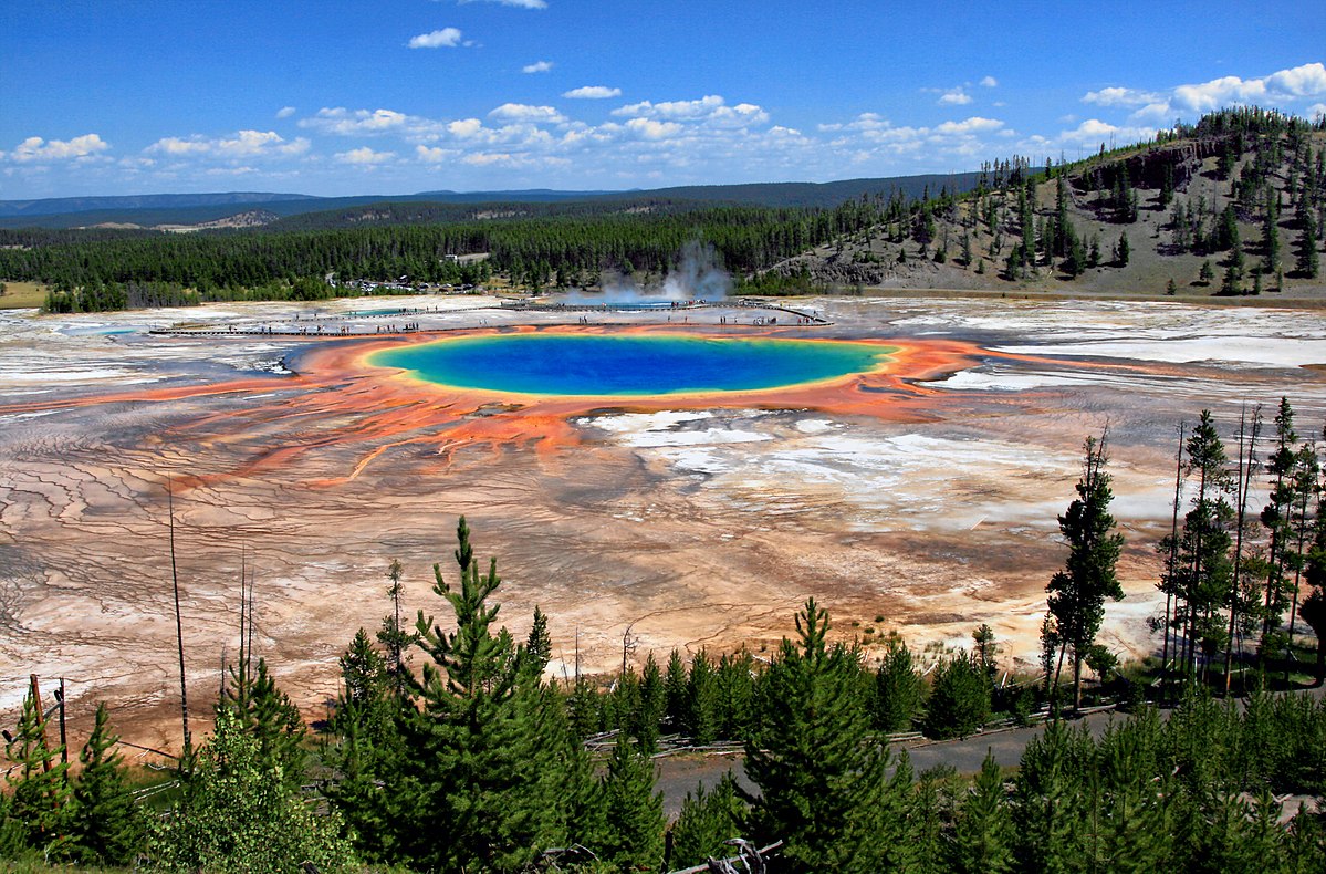 Veliki gejzir, narodni park Yellowstone, ZDA