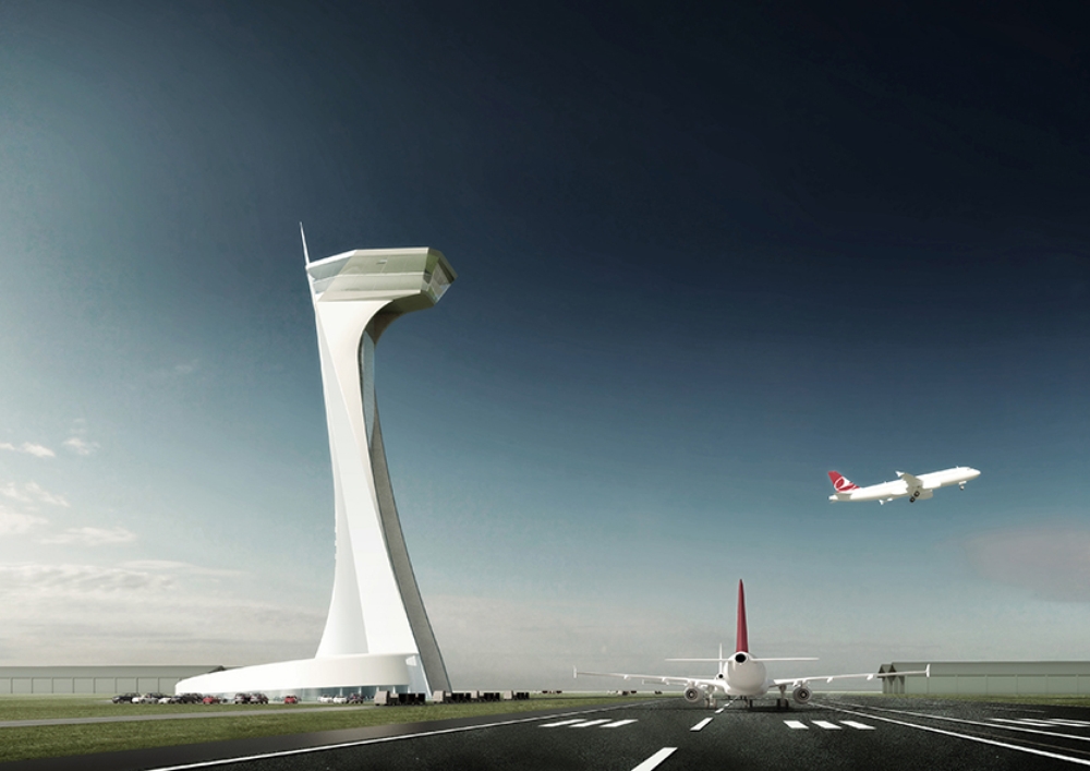 istanbul, novo letališče, stolp