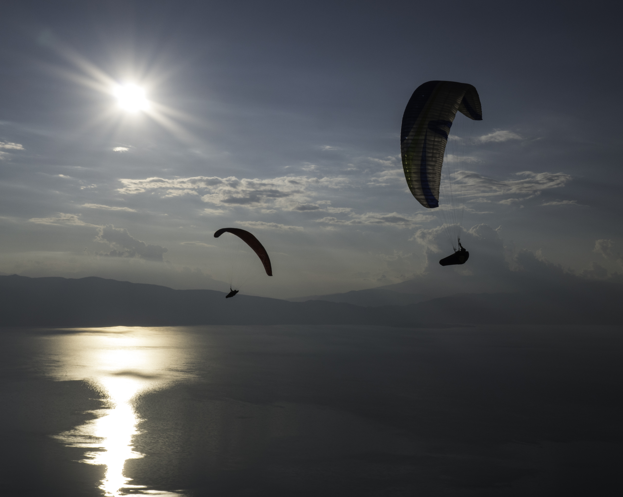 Ohridsko jezero, zmajarji, Makedonija, Balkan ekspres