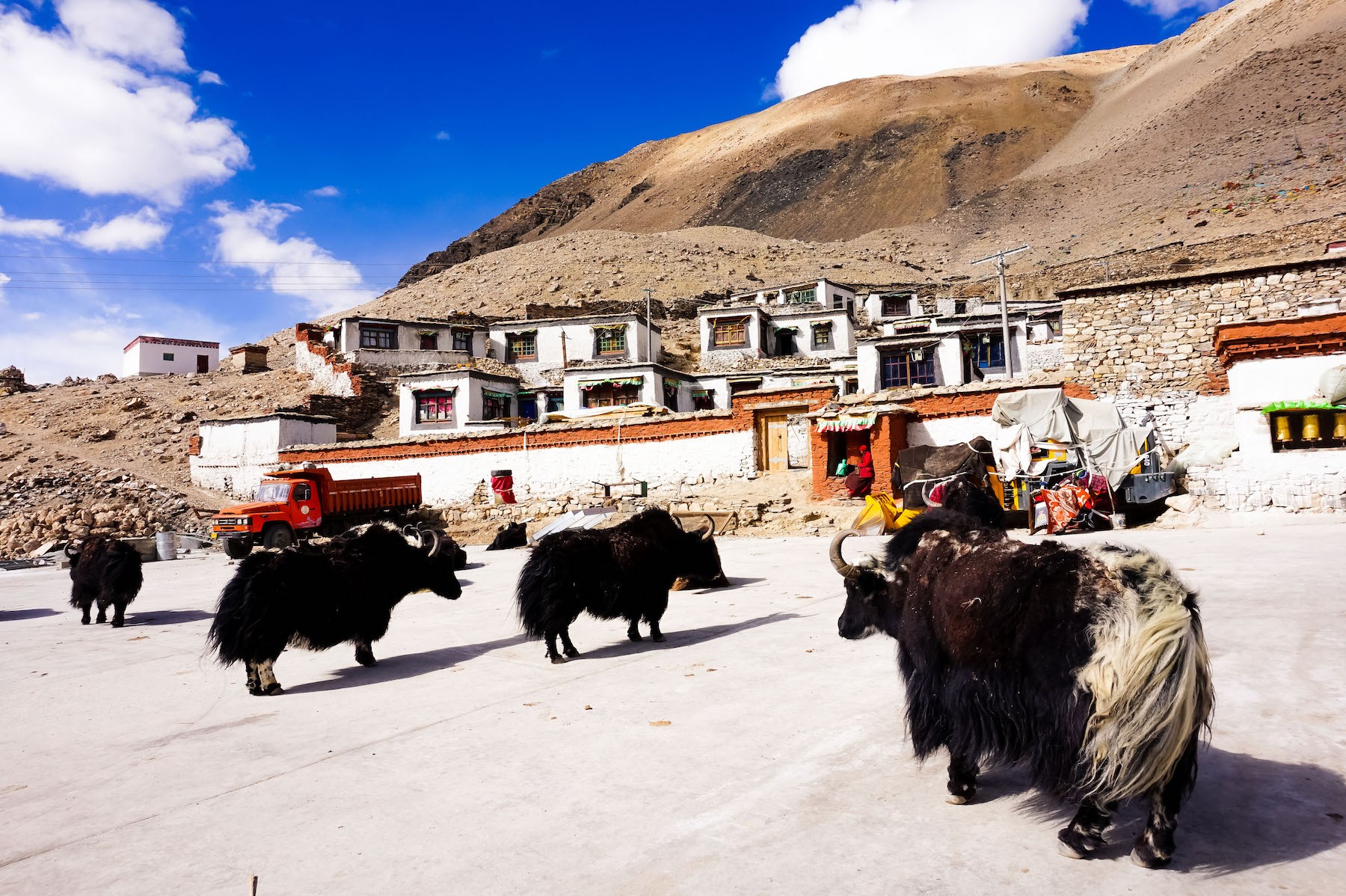 Samostan Rongbuk, Tibet