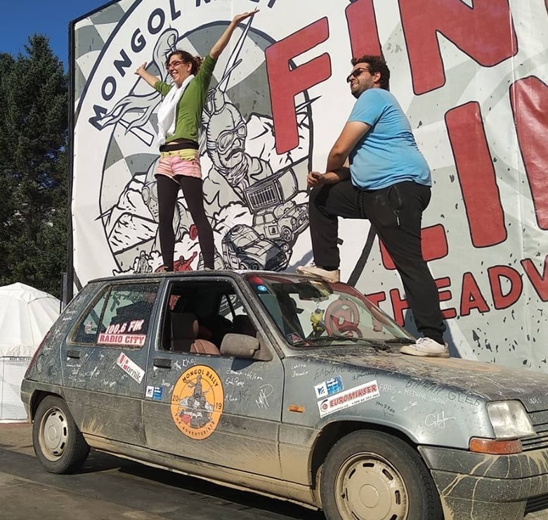 Martin in Tjaša Golež, Mongol Rally